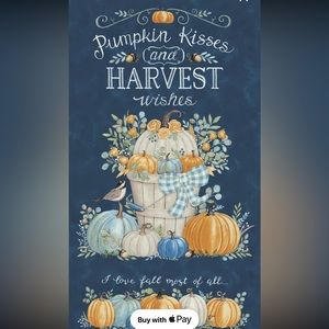 Harvest Wishes by Deb Strain for Moda Fabrics Panel Night Sky